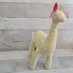 Pottery Barn Kids Polka Dot Soft Giraffe Plush Toy